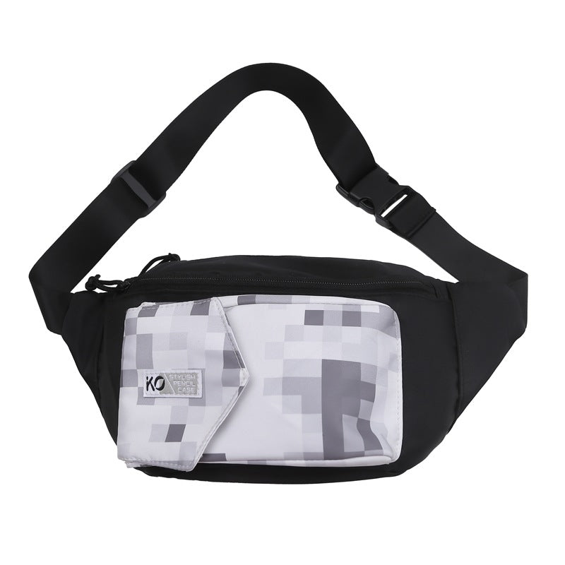 Men's Charming Fashion Street Green Trendy Waist Packs