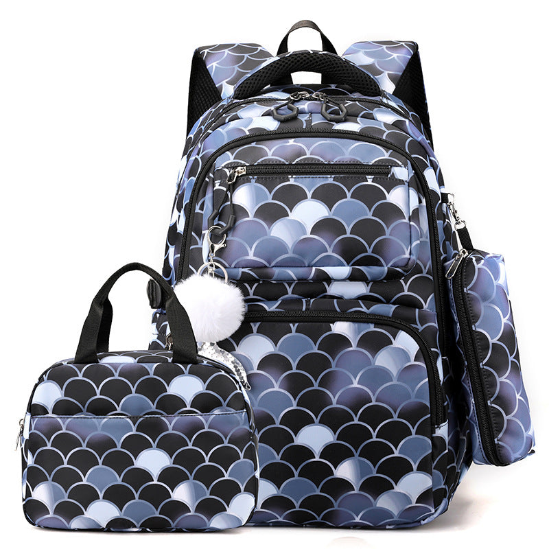 Women's Printed For Primary Burden Alleviation Waterproof Elementary School Students' Schoolbags