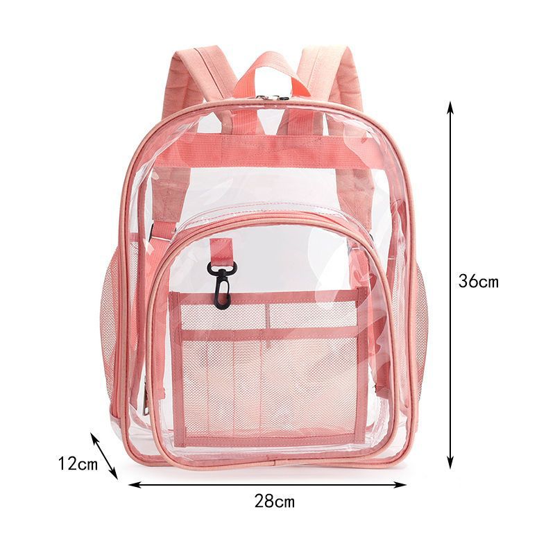 Trendy Slouchy Transparent Secondary Waterproof All-inclusive Backpacks