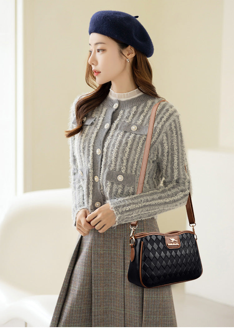 Women's Cool Korean Fashion Soft Leather Bags