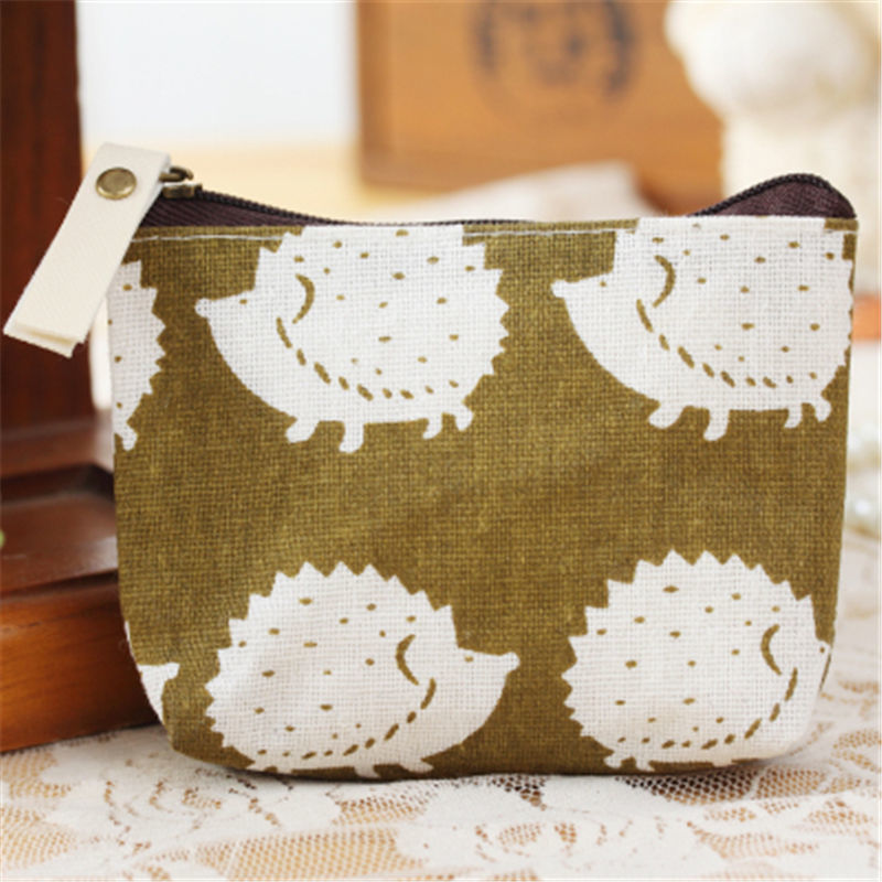 Compact Mini Small Carry-on Fabric Storage Ladies Wallets