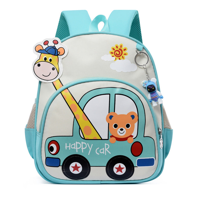 Children's Cute Cartoon Years Old Boys Lightweight Kindergarten School Bags