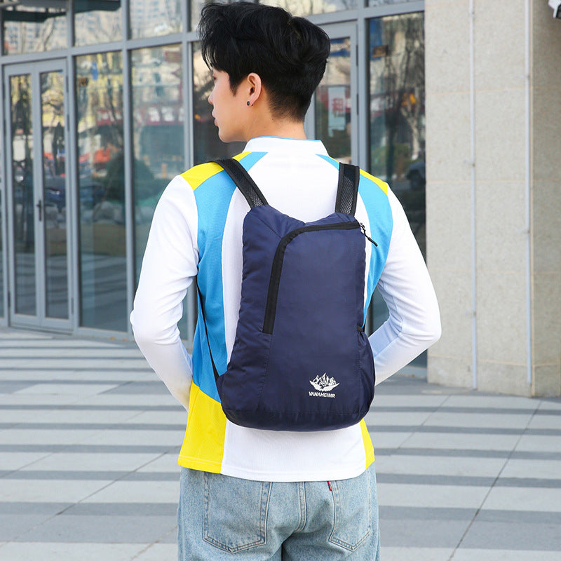 Large Capacity Simple Portable Foldable Simplicity Sports Backpacks