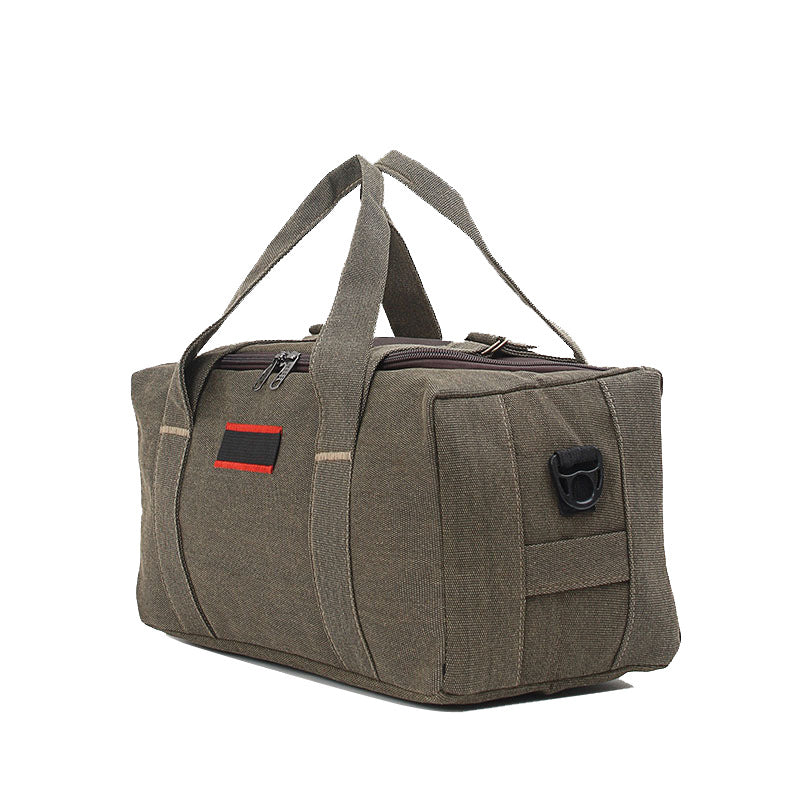 Men's Large Capacity Canvas Hand-held Moving Packaging Travel Bags