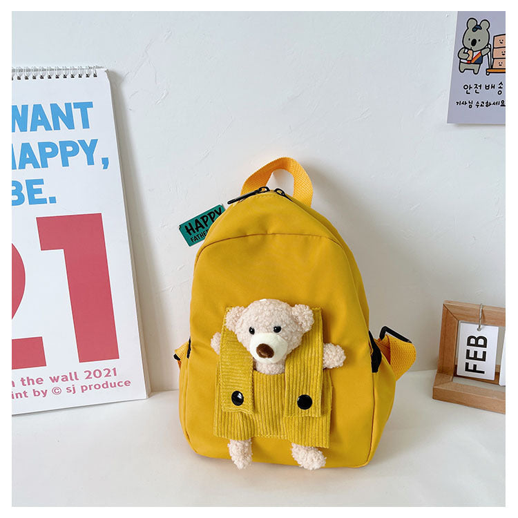 Children's Bear Cute Fun Primary Boy's Children's Backpacks