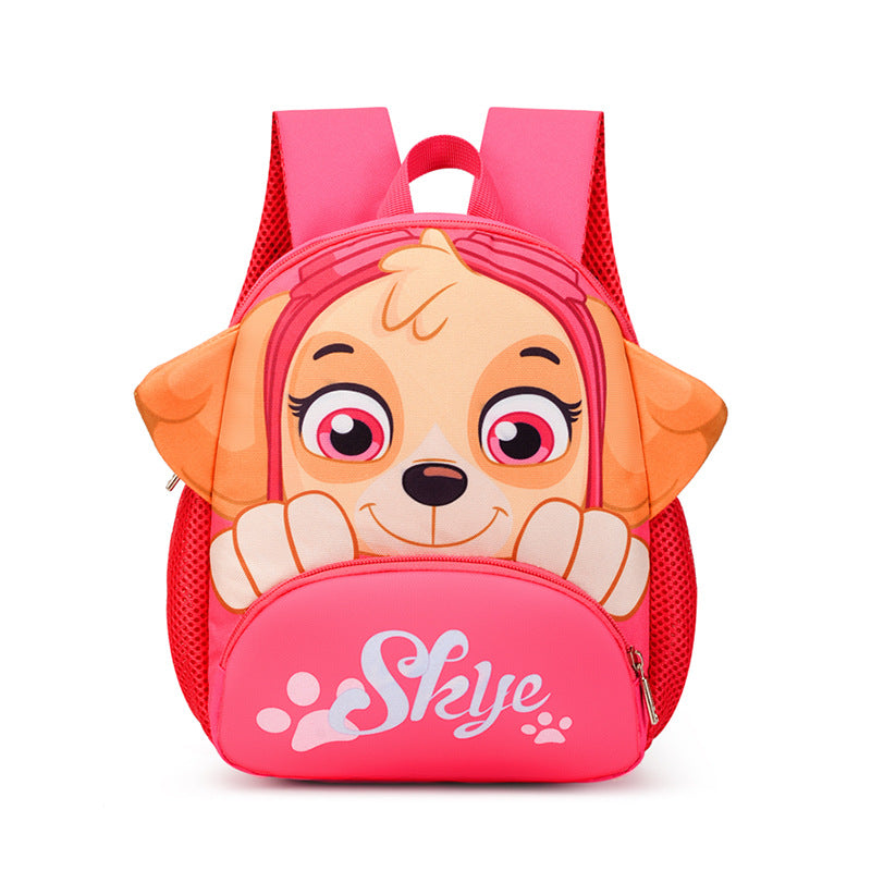 Children's Boys Paw Patrol Cartoon Small Kindergarten School Bags