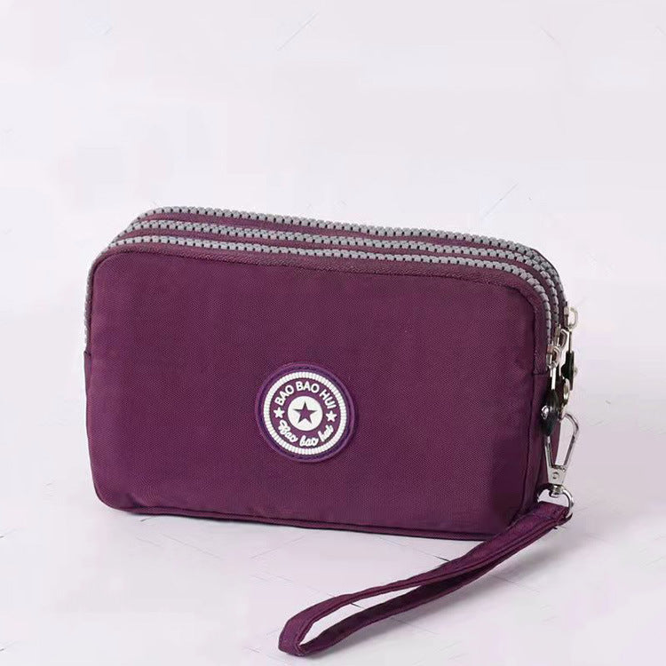 Mobile Female Large Capacity Clutch Fashion Coin Purses