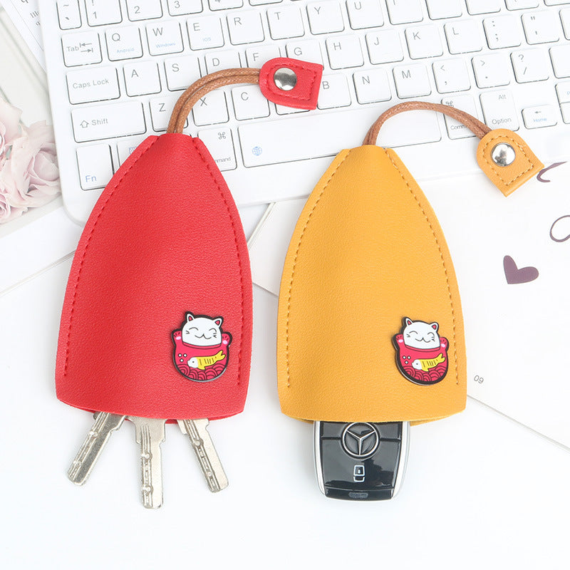 Pull-out Cartoon Cute Personalized Car Storage Key Bags