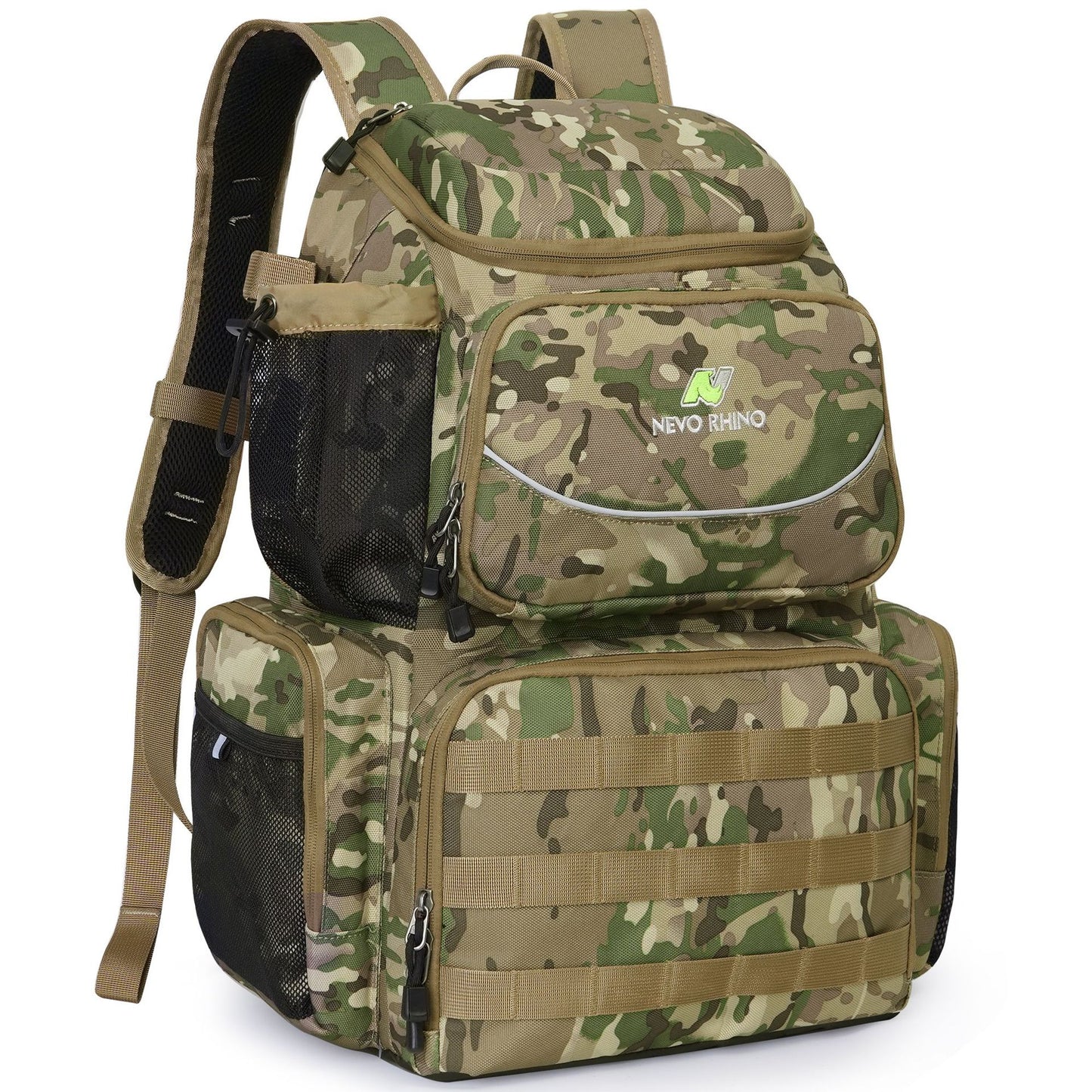 Nouveau Kit de pêche à la mode, sacs à dos de sport Camouflage multifonctionnels,