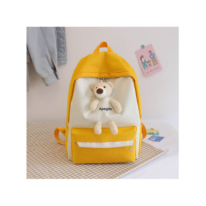 Trendy Korean Style Cartoon Cute Bear Backpacks