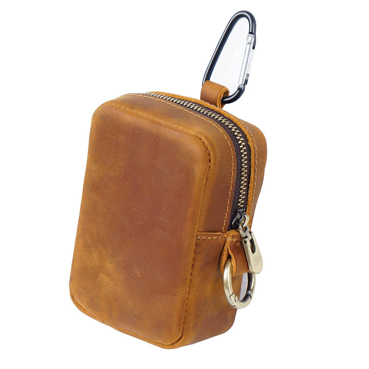 Cowhide Storage Running Mini Hanging Leisure Coin Purses