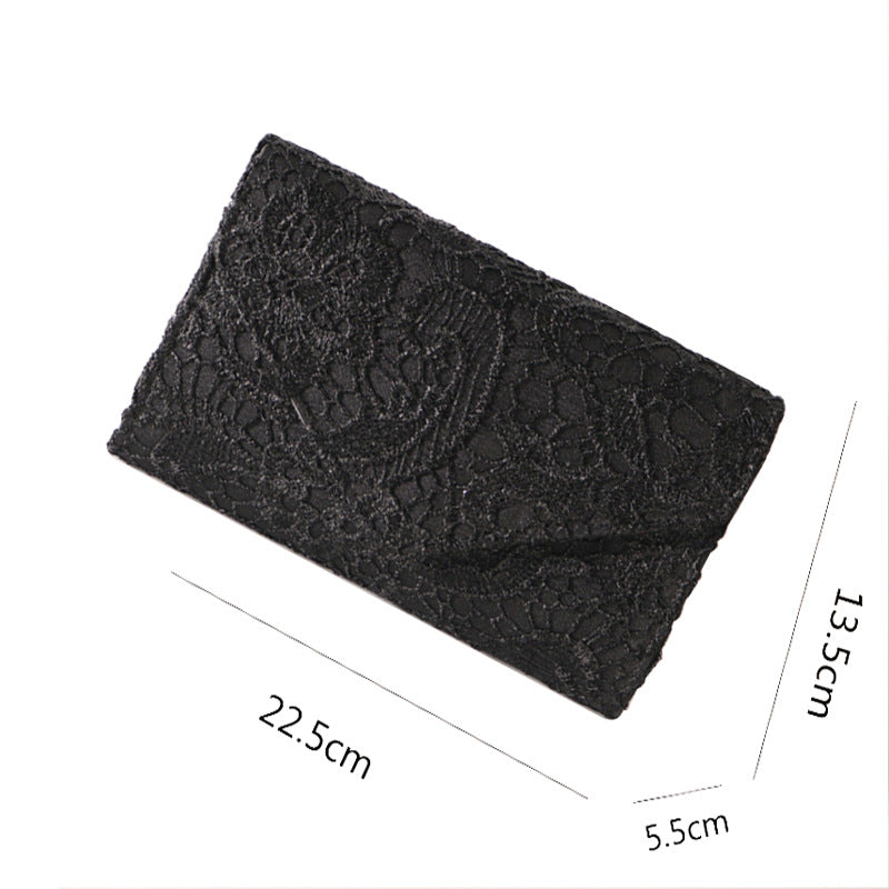 Women's Portable Dinner Banquet Lace Dress Pouch Evening Bags