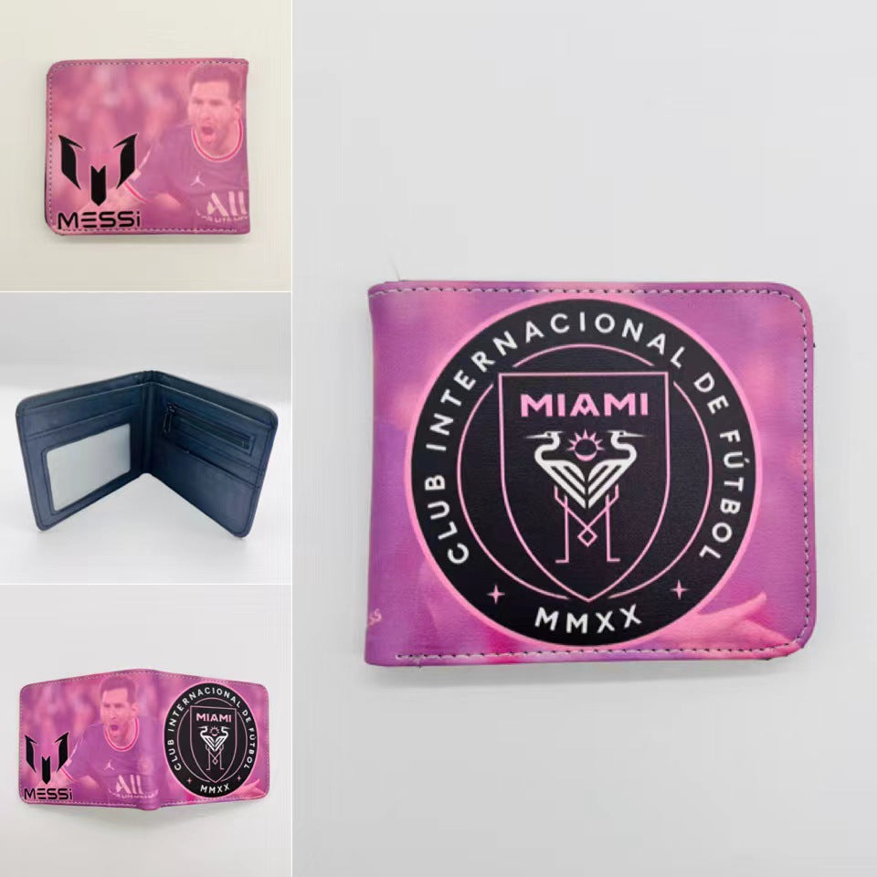 Football Fans Club Commemorative Supplies Color Coin Purses