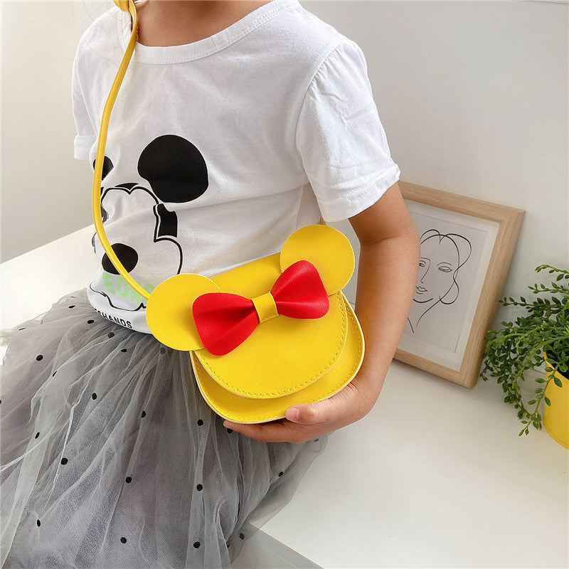 Children's Bow Street Fashion Mini Princess Children's Shoulder Bags