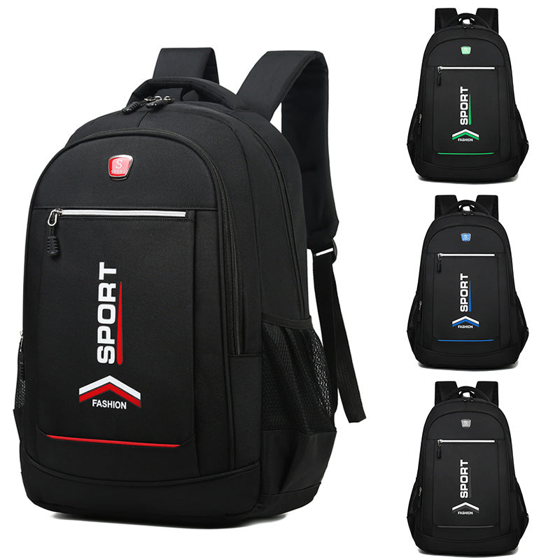 Men's Trend College High Junior Large Capacity Backpacks