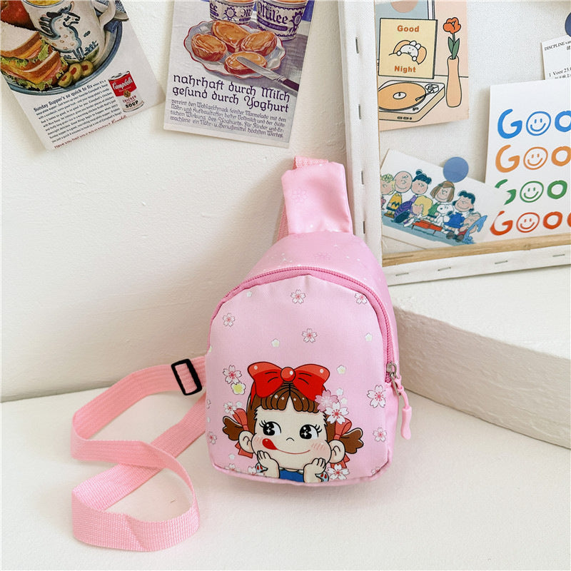 Children's Cartoon Cute Printed Anime Simple Fashion Children's Waist Packs