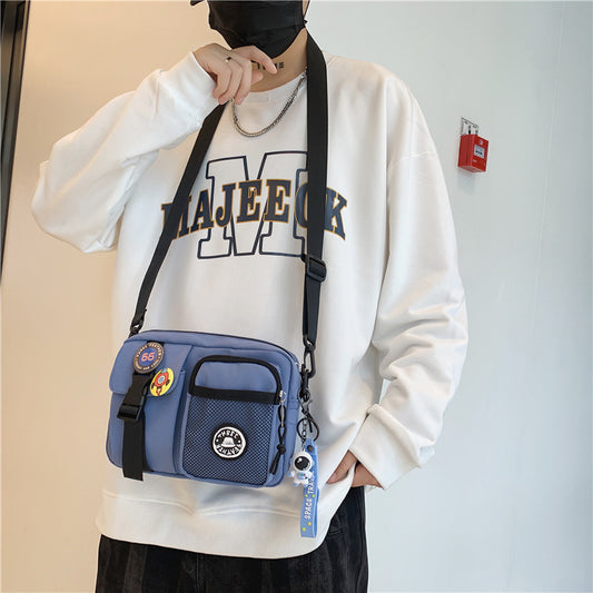 Women's Street Small Korean Fashion Couple Style Men's Messenger Bags