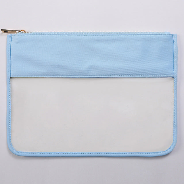 Large Capacity Transparent Short Trip Storage Cosmetic Bags