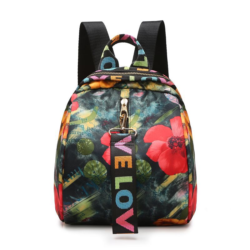 Women's Creative Small Oxford Cloth Nylon Backpacks