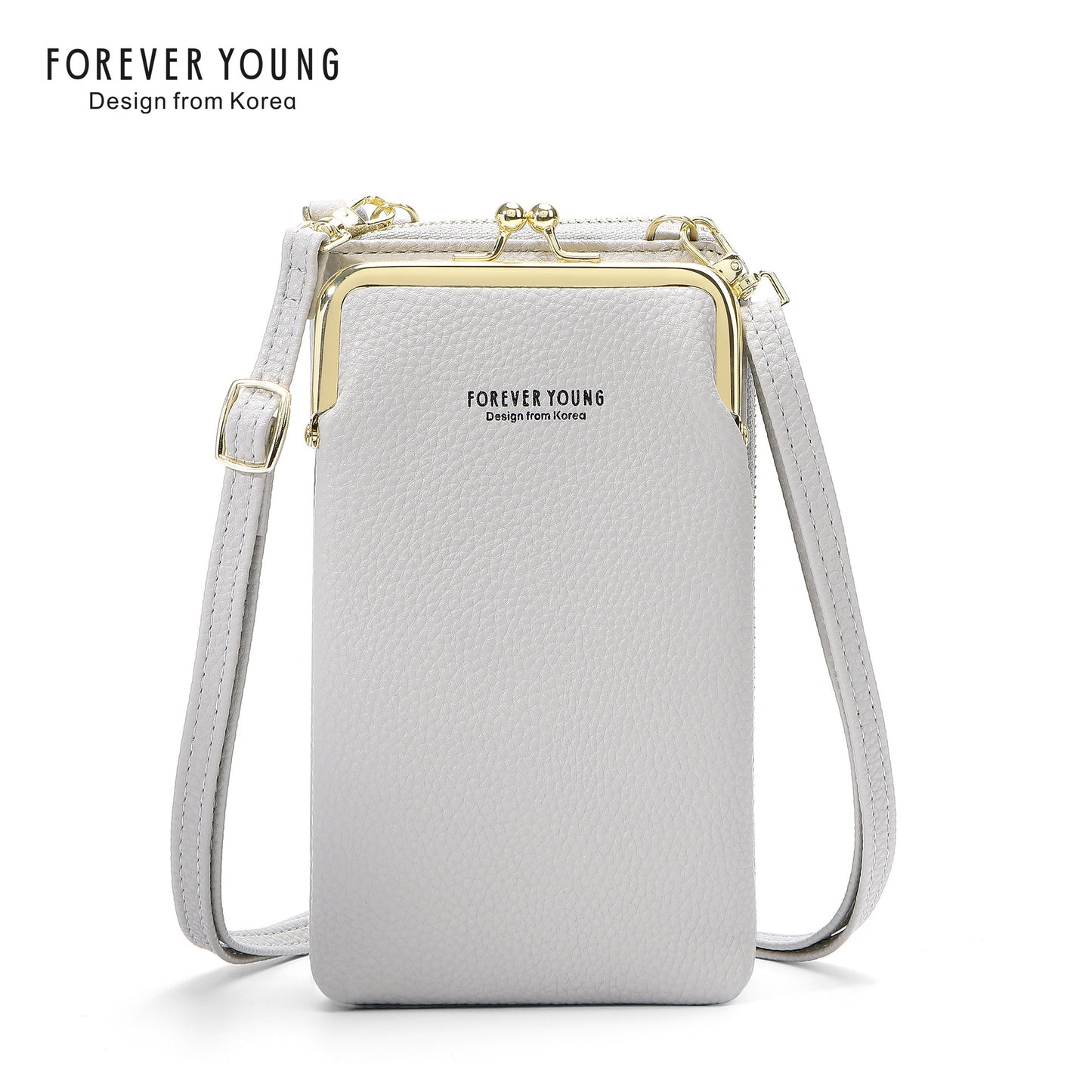 Women's Mobile Simple Fashion Litchi Pattern Phone Bags