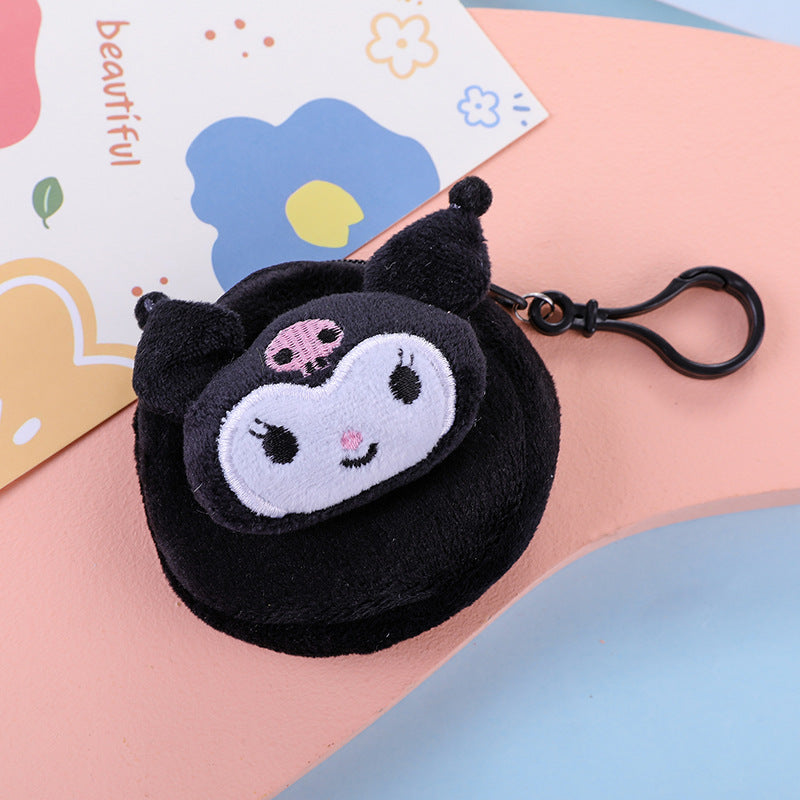 Women's Mini Earphone Cute Round Pendant Car Bags