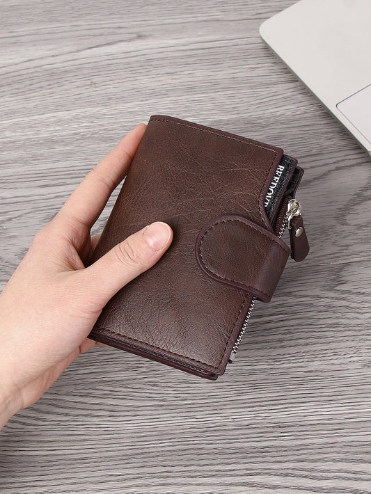 Men's Business Short Large Capacity Multi Slots Men's Wallets