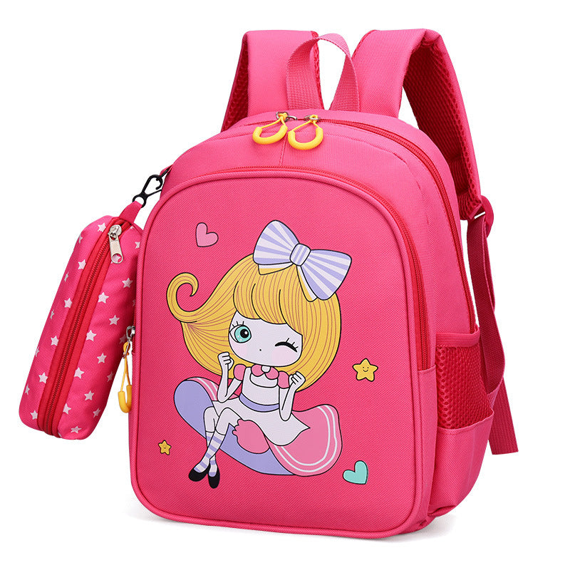 Children's Korean Oxford Cloth Boys Cute Fashionable Children's Backpacks