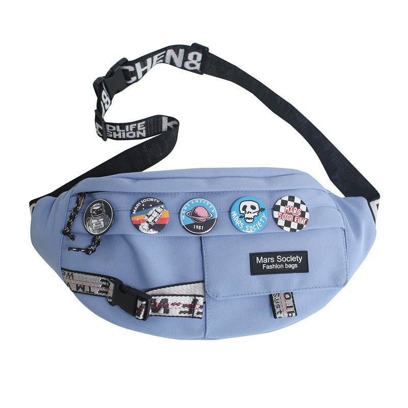 Women's & Men's & Portable Style Small Trendy Slanted Waist Packs