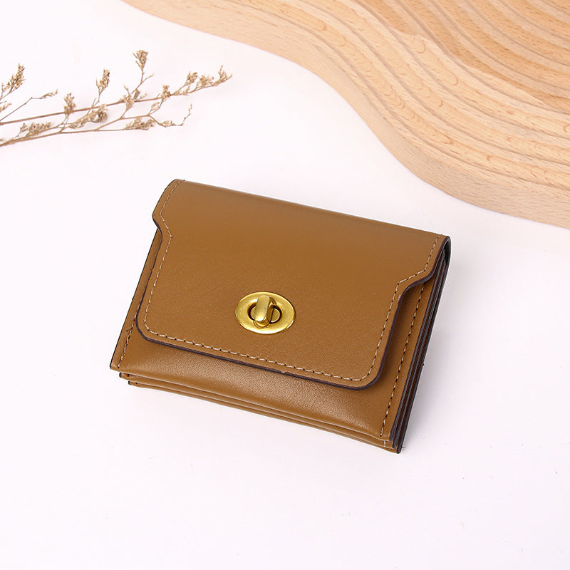 Women's Off Short Style Minority Simple Ladies Wallets