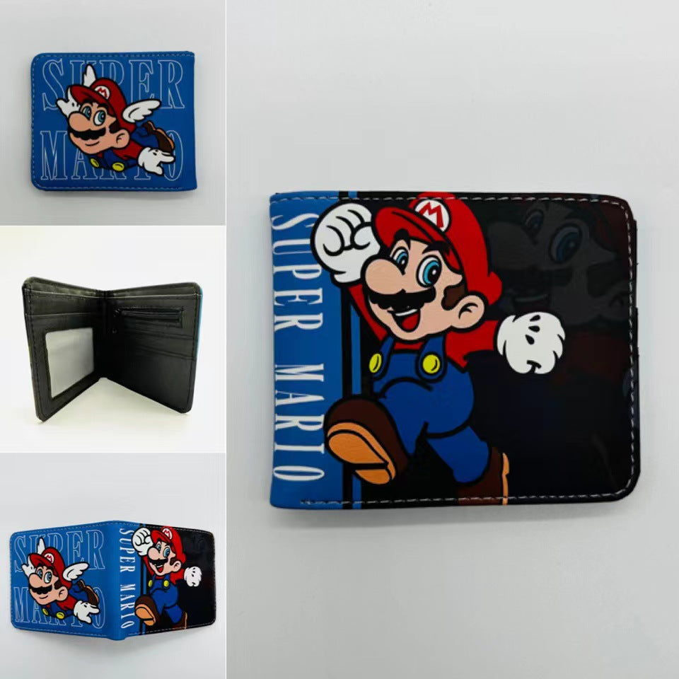 Women's & Men's & Mary Short Fashion Trend Mario Ladies Wallets