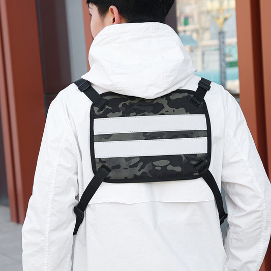 Riding Oxford Cloth Camouflage Night Running Backpacks