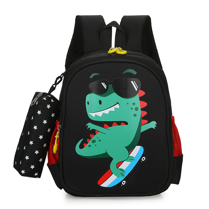 Children's Cute Animal Band Pencil Boys Printed Children's Backpacks