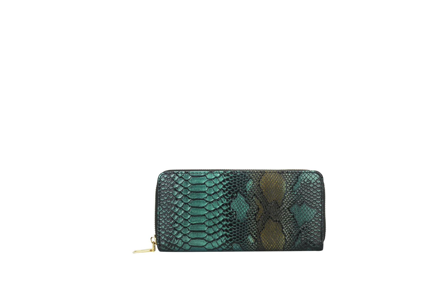 Gradient Crocodile Pattern Long Fashion Vintage Ladies Wallets