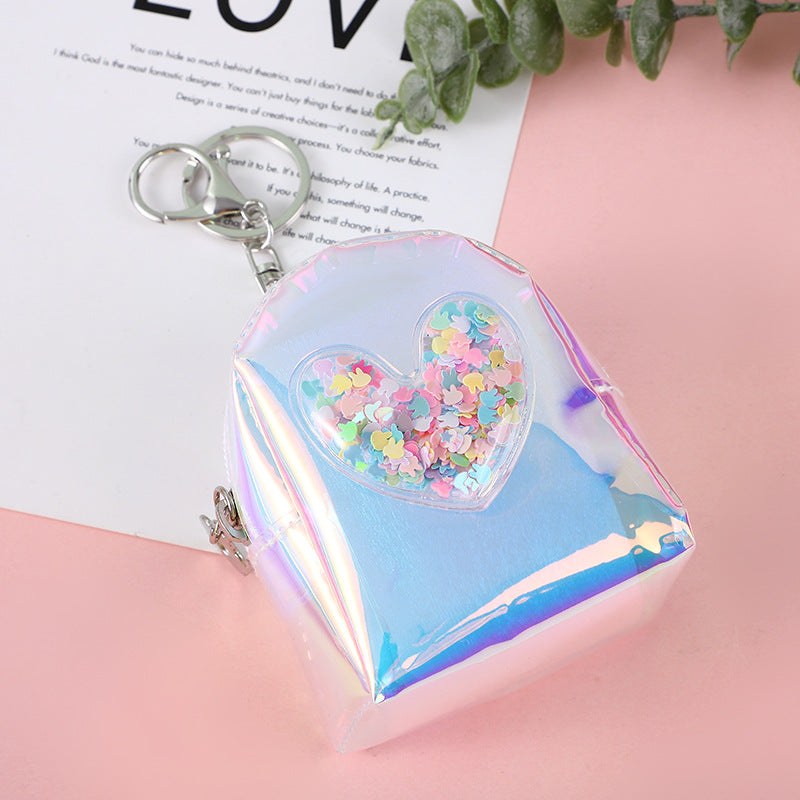 Multifunctional Transparent Western Style Cool Small Coin Purses