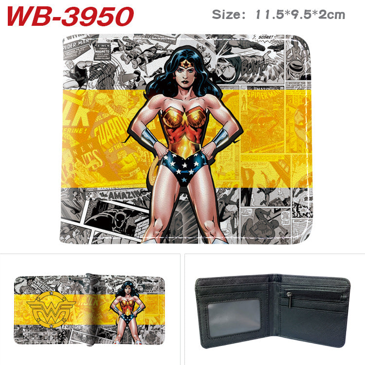 Women's & Men's & Series Super Hero Derivatives Cartoon Full Men's Wallets