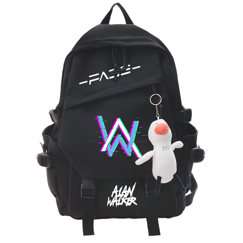 Men's Alan Walker Cotton Candy Large Capacity Backpacks