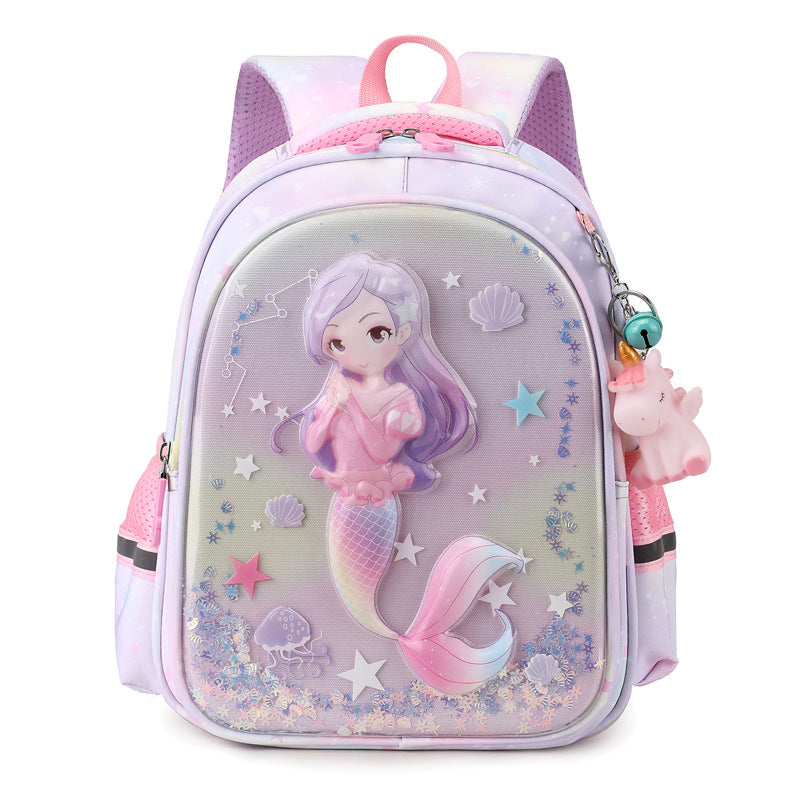 Children's Cartoon Preschool Fashion Printing Large Class Kindergarten School Bags