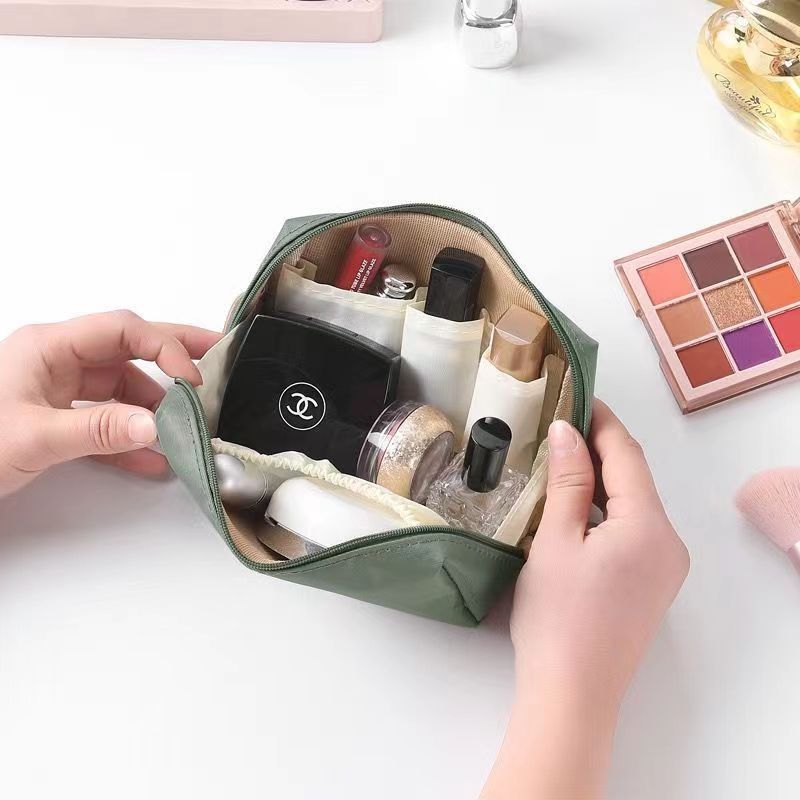 Portable Korean Style Simple Mini Cosmetics Cosmetic Bags