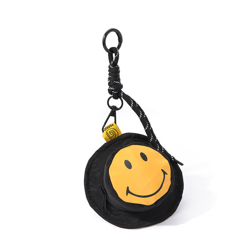 Mini pendentif imprimé pour écouteurs, sacs de rangement portables pour clés