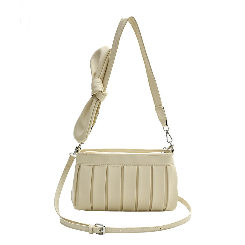 Women's Spring Striped Bow Fashion Exquisite Versatile Crossbody Bags