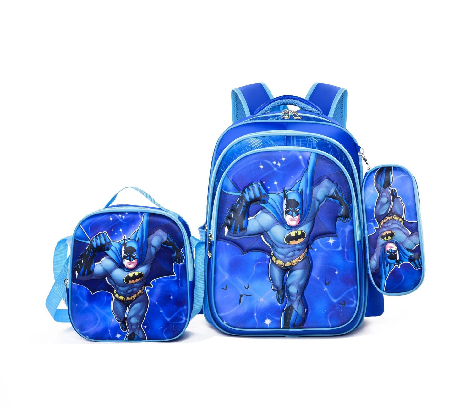 Children's With Light Cartoon Six-wheel Two-wheel Ladder Elementary School Students' Schoolbags