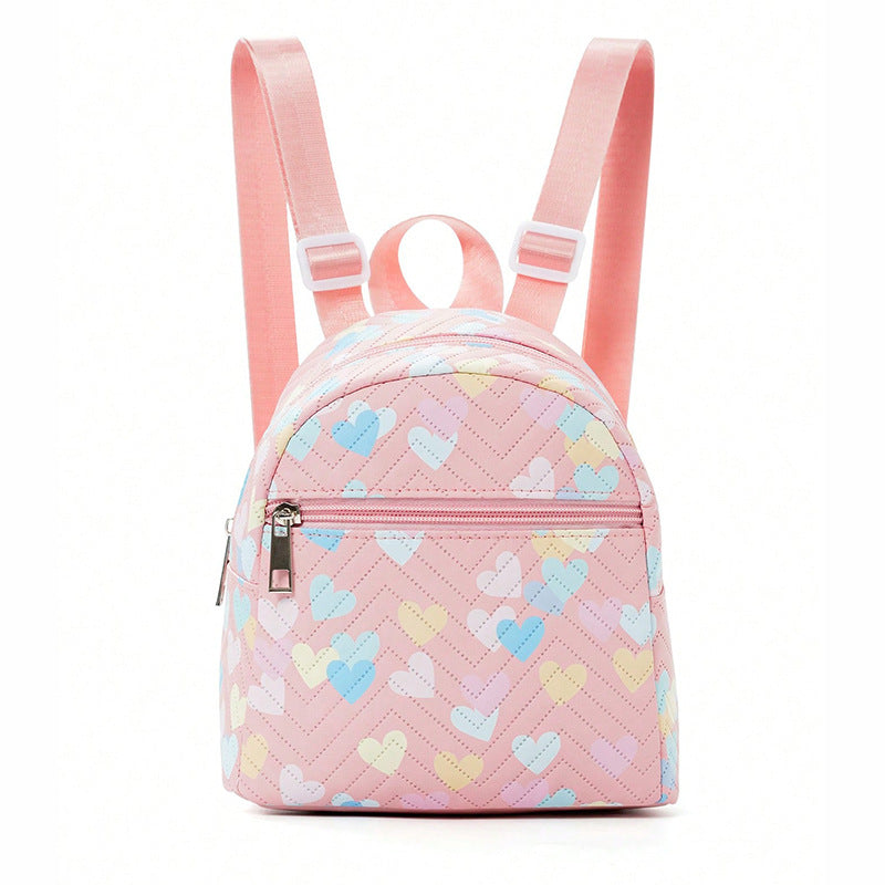 Children's Campus Style Simple Candy Color Backpacks