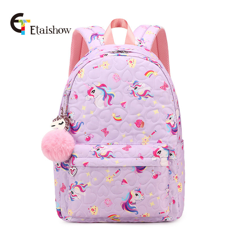 Children's Printed Cute Primary Lightweight Simple Campus Elementary School Students' Schoolbags