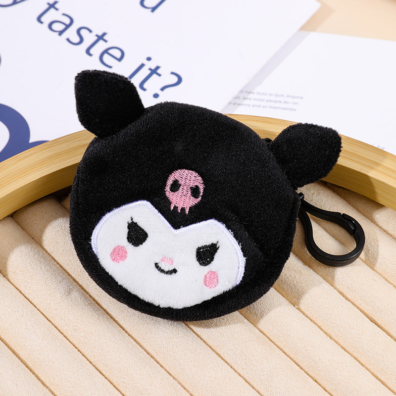 Cartoon Change Plush Small Clutch Sweet Coin Purses