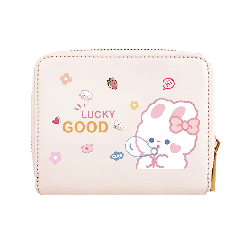 Women's Cute Style Portable Large Capacity Pendant Mini Coin Purses