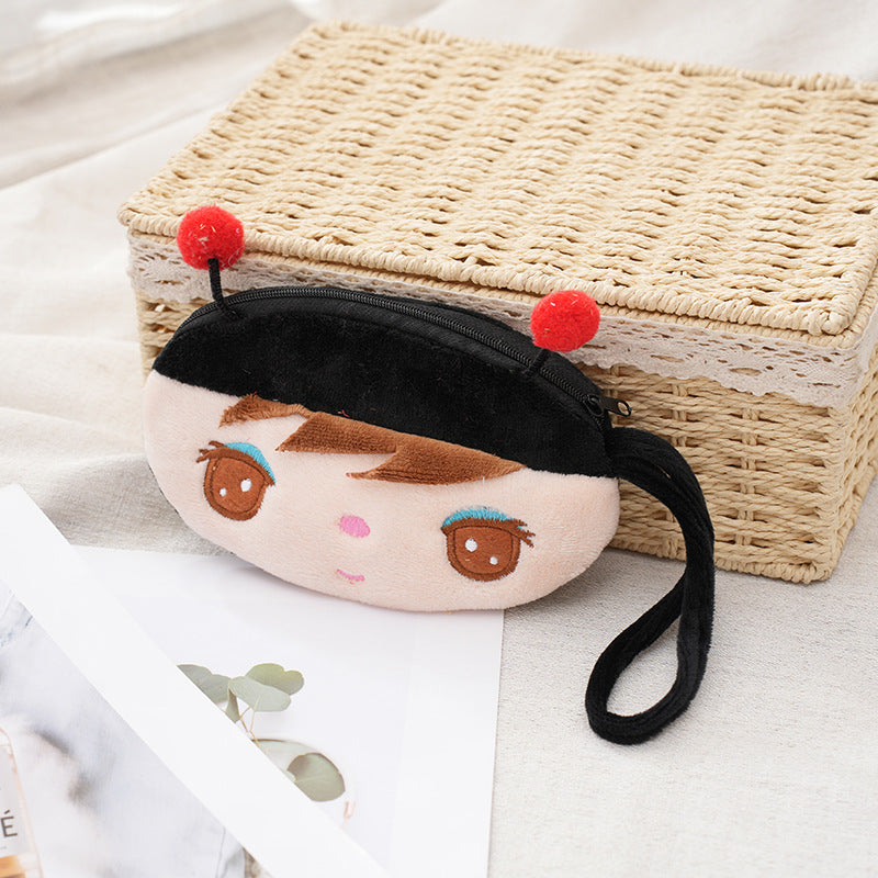 Children's With Rope Plush Storage Lesser Panda Fox Prize Coin Purses