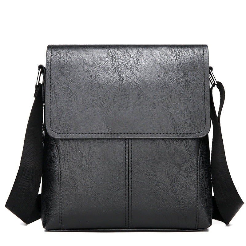 Men's Niche High-grade Leather Small Multifunctional Tote Men's Shoulder Bags