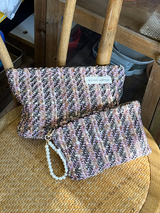 Style Woven Storage Out Portable Wash Cosmetic Bags