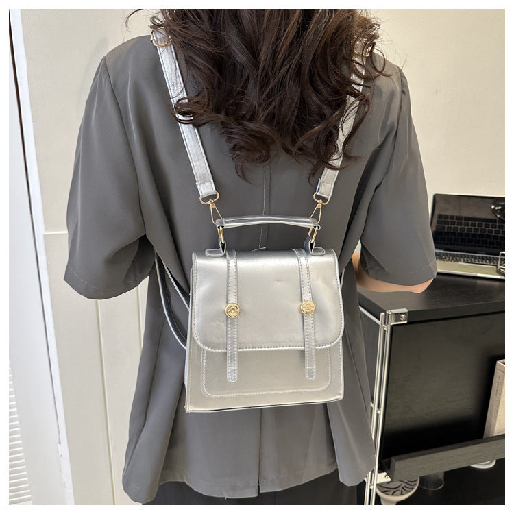 Women's Cool Textured Fashionable Stylish Simple Backpacks