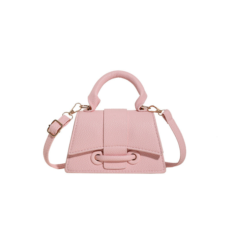 Candy Color Small Square Simple Exquisite Shoulder Bags